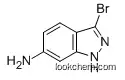 Molecular Structure of 52347-72-5 (6-Amino-3-bromo (1H)indazole)
